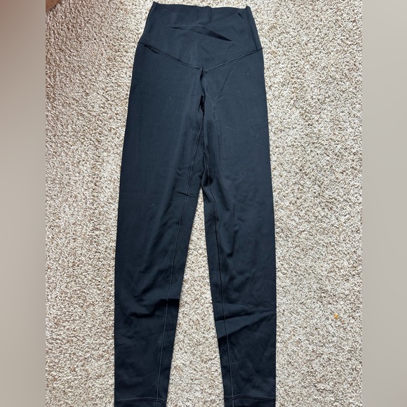 Blk high waisted 7/8 leggings - Picture 1 of 4